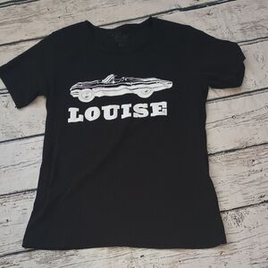 Junk Gypsy Black White Men's LOUISE Car Graphic Tee M